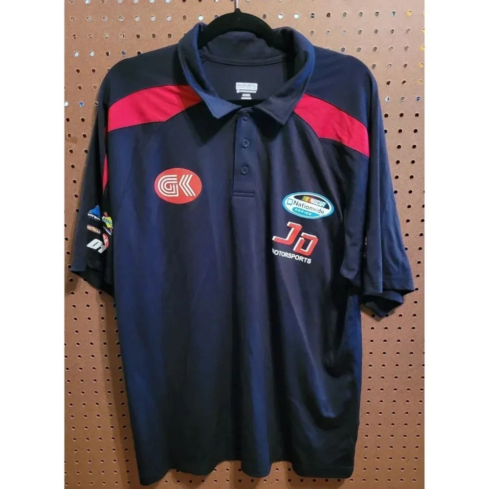 Jd Motorsports Mens Polo Shirt Nascar Nationwide Series Chevrolet Mens Xl